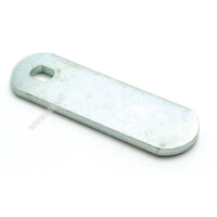 Riegel flach 50 mm Bohrung 5 x 7 mm gallery