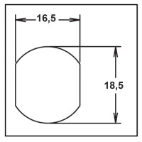Schloß 20mm für Timerbox