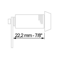 Schloß 7/8" 22,3mm KA Venia High Security Lock