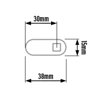 Schloß 7/8" 22,3mm KA Venia High Security Lock