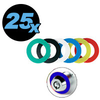 Schloßring blau VPE: 25 Stk. gallery