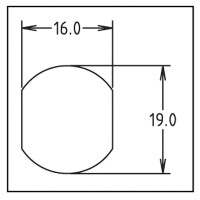 Schlüsselschalter 1 7/16" 36,4mm KD Xlock No key return