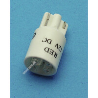 Led T10 Lampenersatz 12 Volt rot** gallery