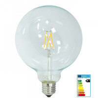 LED Birne E27 6,5W 230 Volt G125 gallery 7_2nd