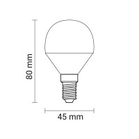 LED Birne Kunststoff E14 6W 230 Volt gallery