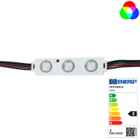 LED 12V SMD 3 5050 Modul 0,75W IP65 RGB gallery
