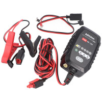 Schnell-Ladegerät für Blei-, Gel- und Lithium 12 / 6 V