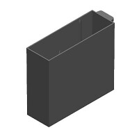 Kassenbehälter 235x80x205 mm LxBxH gallery