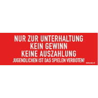 Aufkleber "Nur zur Unterhal gallery 5_2nd