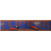 Werbeschild "Flipper" 100cmx24 gallery