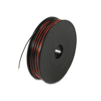Zwillingslitze rot/schwarz 2x0,25 mm2 gallery