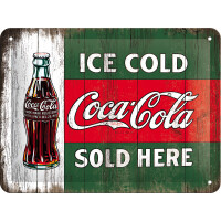 Blechschild - Coca Cola - Ice Cold Sold  gallery