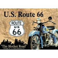 Blechschild - Route 66 - The mother road gallery