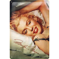 Blechschild - Marilyn Monroe - Sleeping gallery
