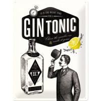 Blechschild - Gin Tonic - 30x40 cm gallery