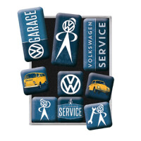 Magnet Set - VW Garage - VW Service - Ma gallery
