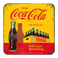 Metall Untersetzer - Coca Cola gelbe Kis gallery