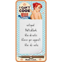 Notizblock Schilder - I cant cook - WHO  gallery
