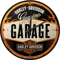 Wanduhr - Harley Davidson Garage gallery