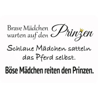Hänge Blechschild Brave Mädche gallery