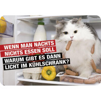 Hänge Blechschild Naschkatze gallery