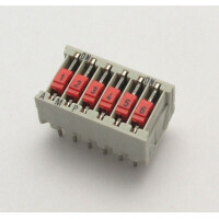 DIP Switch 6 fach Printeinsatz