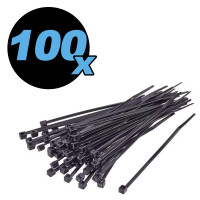 100 Stk Kabelbinder, Breite 2.5 mm, L&au gallery