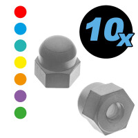 Post cap nylon acorn nut 6-32 gallery