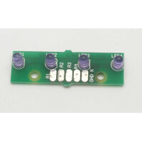 Opto PCB assy. 4 way