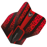 Flight Sets Prism Alpha 02 Rot mit schwarzen Sternen