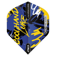 Flight Set Luke Humphries Signature Graffiti blau no.6