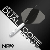 Red Dragon Nitro Flite – White Shaft & Black Flight (Shape 02)