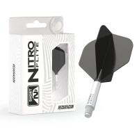 Red Dragon Nitro Flite – White Shaft & Black Flight (Shape 02)