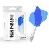 Red Dragon Nitro Flite Schaft weiß und Flight blau