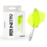 Red Dragon Nitro Flite Schaft weiß und Flight gelb