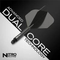 Red Dragon Nitro Flite Schaft schwarz und Flight schwarz