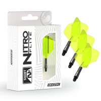 Red Dragon Nitro Flite Schaft schwarz und Flight gelb