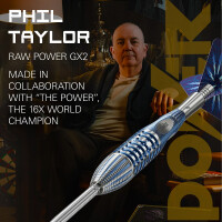 Steel Darts Phil Taylor Raw Power GX2 95%