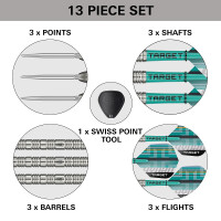 Steel Dartset Hydro 90% 02 SP 2025