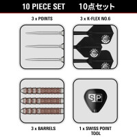 Steel Dartset Prime Serie George Nishitani  90% Japan 2025