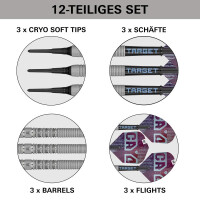 Soft Darts (3 pcs) CRYO 11 90 % 2025