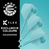 K-FLEX (3 Stk) Flight & Schaft Aqua  gallery