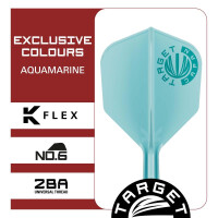 K-FLEX (3 Stk) Flight & Schaft Aqua  (No 6) 2025