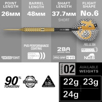 Steel Dartset Bolide Envy 90% 02 / Swiss gallery