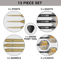 Steel Dartset Bolide Envy 90% 03 / Swiss Point SP