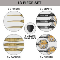 Steel Dartset Bolide Envy 90% 05 / Swiss Point SP