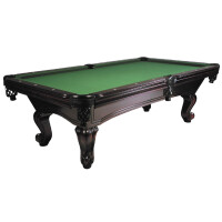 Pool Billardtisch Dragon Carved 8ft Kirsch gebraucht