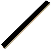 Glass edge molding for Garlando black gallery