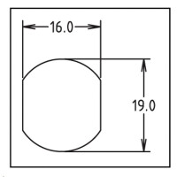 Schloß 1 1/8" KD Rund gallery 1_2nd