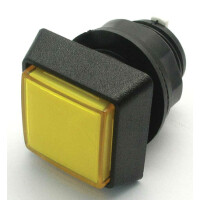 Leuchttaster quadratisch 35x35 mm